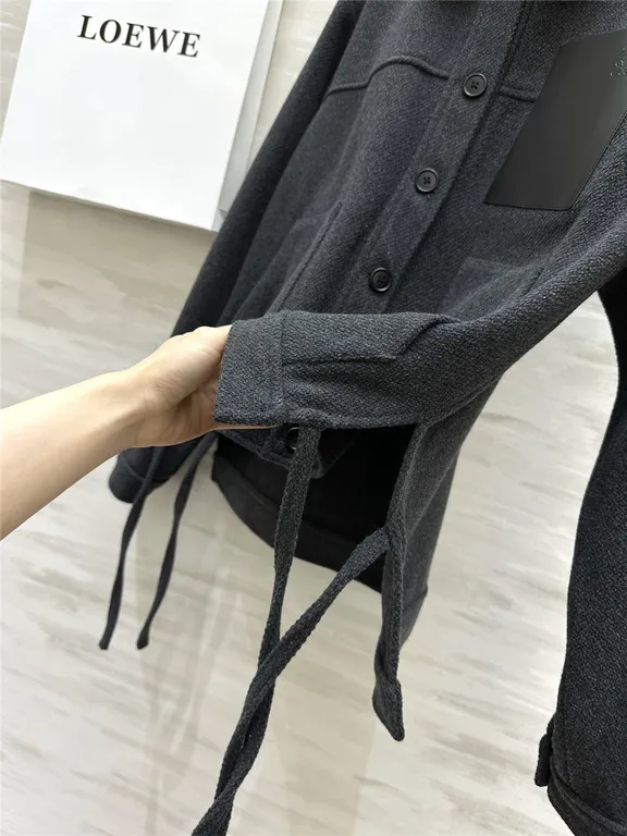 Loewe wool lapel coat